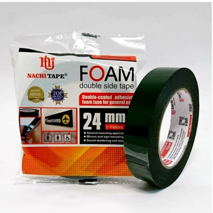 

1Buah Double Foam NACHI Hijau 5meter / Double Side Tape FOAM