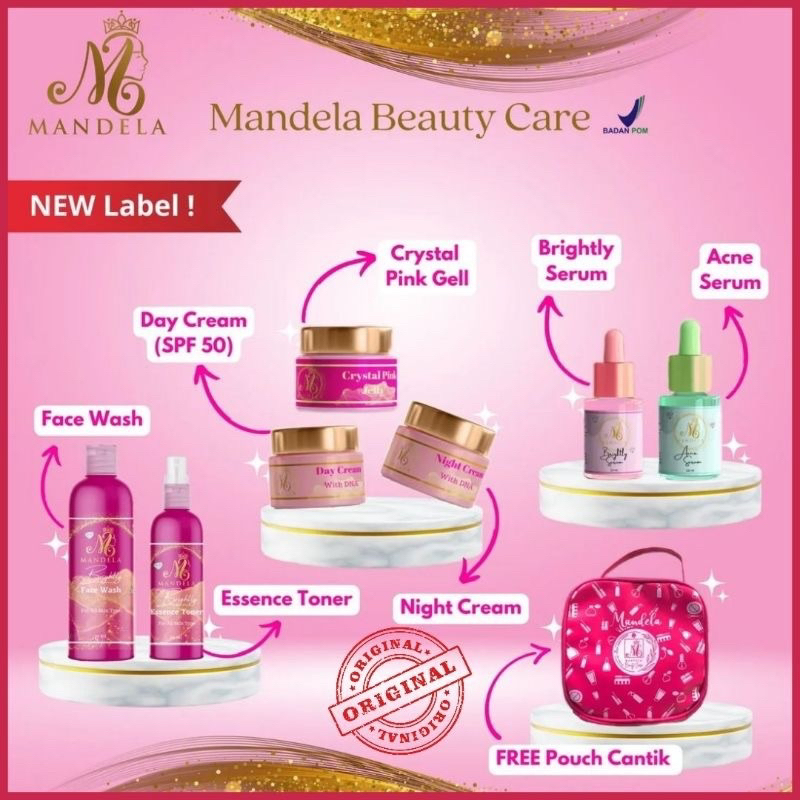 COD MANDELA BEAUTY CARE MBC SKINCARE SKINCARE VIRAL SKINCARE MANDELLA SKINCARE MBC