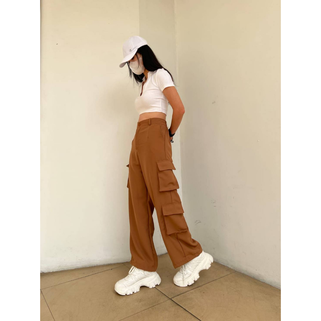 Donna Pocket Pants PK