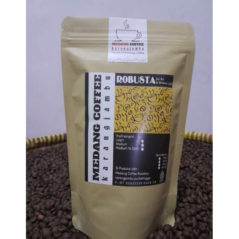 

Kopi Robusta | Kopi Robusta Bubuk Murni | Kopi Robusta Premium | 200g