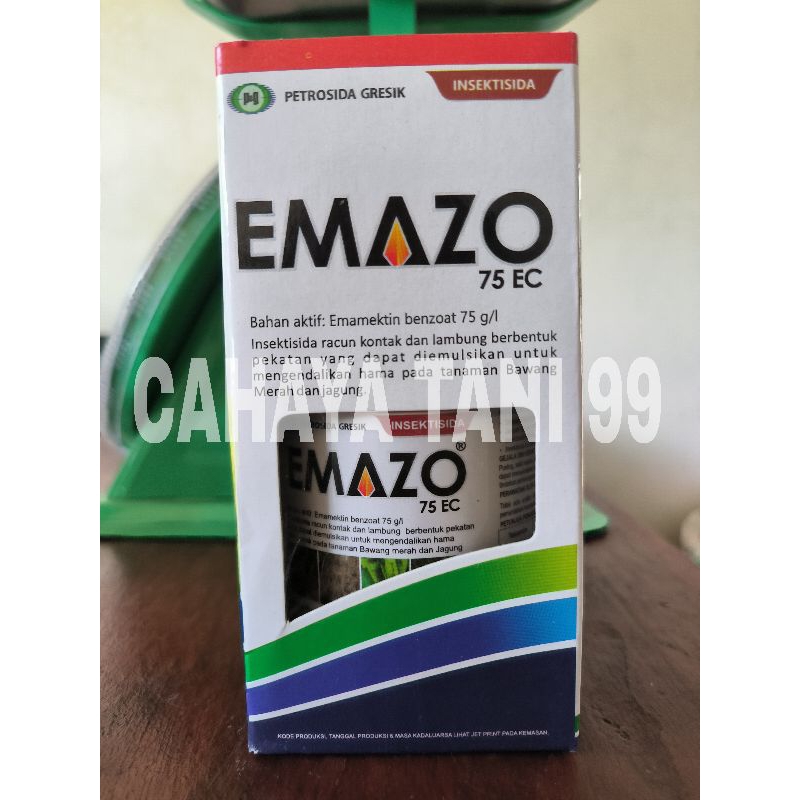 Insektisida EMAZO 75 EC 250 ML (EMAMECTIN BENZOAT)
