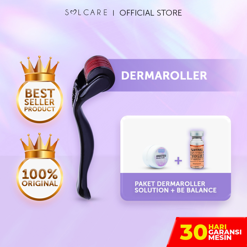 [COD] Solcare Dermaroller Solution - Serum Beautee Penghilang Bopeng