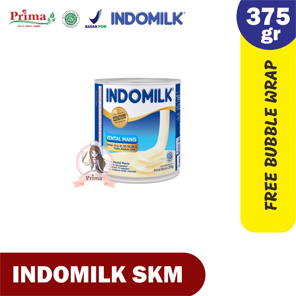 

Susu kental manis - INDOMILK skm putih 370gr