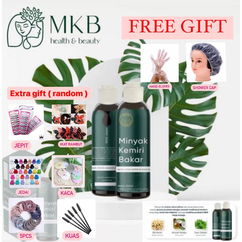 Minyak kemiri bakar BPOM 100% natural / MKB minyak kemiri / Kemiri bakar bali / Kemiri bakar