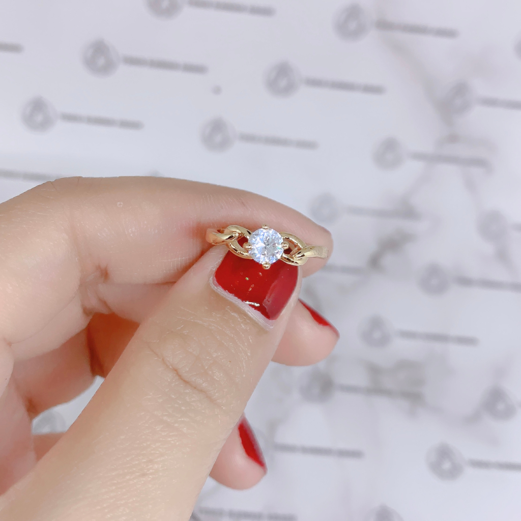 Cincin Remaja Dewasa Permata Satu *104