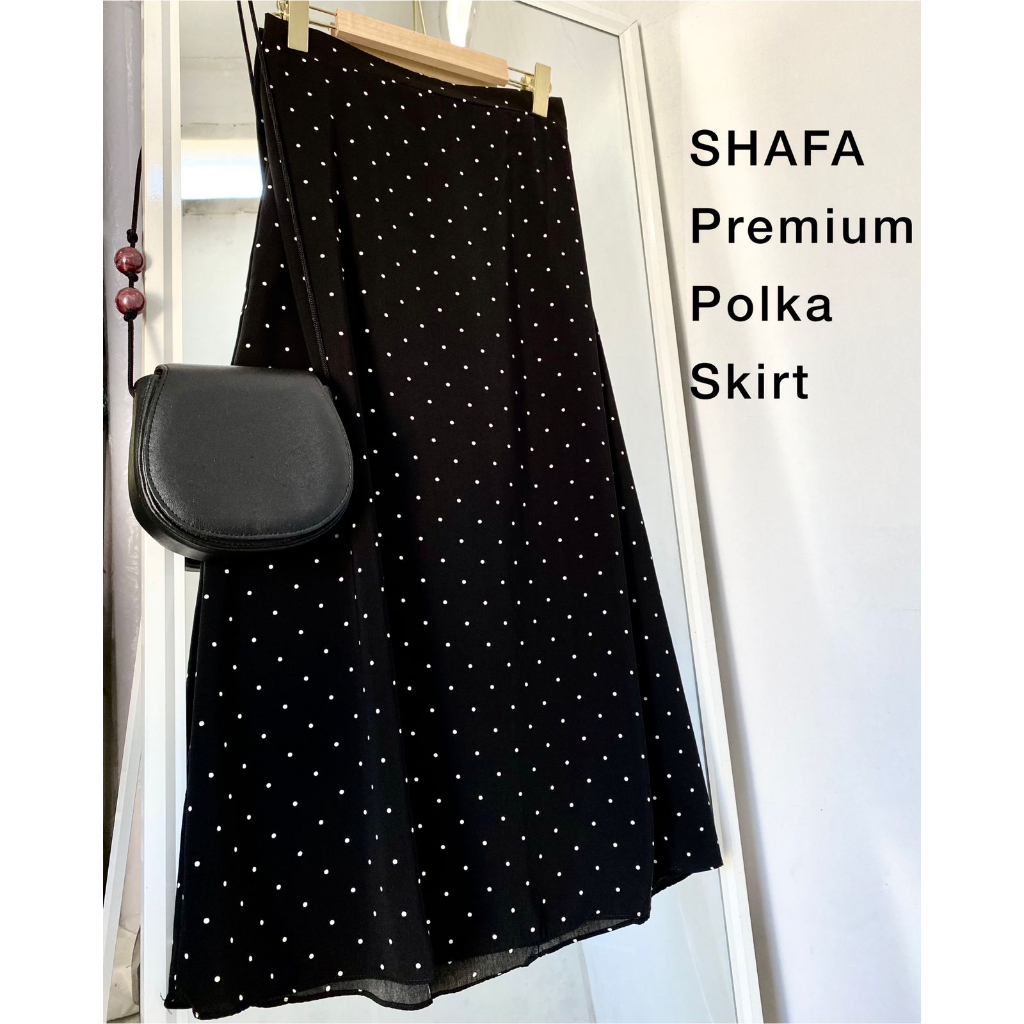 CANDIEZ SHAFA Premium Polka Skirt