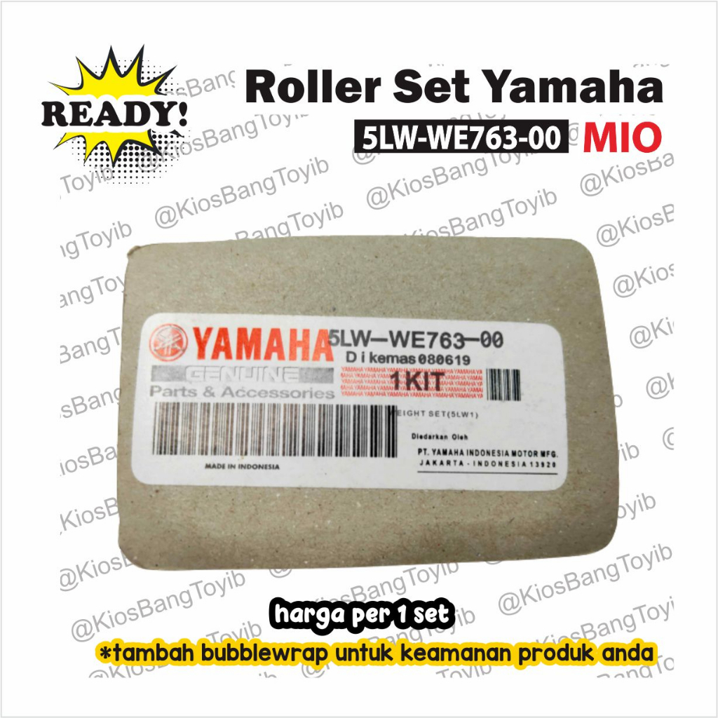 Roller Weight Set Yamaha MIO Sporty Smile Soul Karbu Fino Karbu ✶5LW - WE763✶