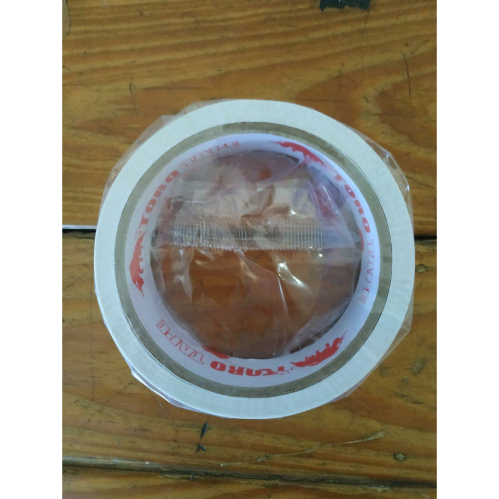 

Double Tape 24mm 1 Inch Toro Tape Dobel Tip Putih Lakban Isolasi Solasi Murah Bagus