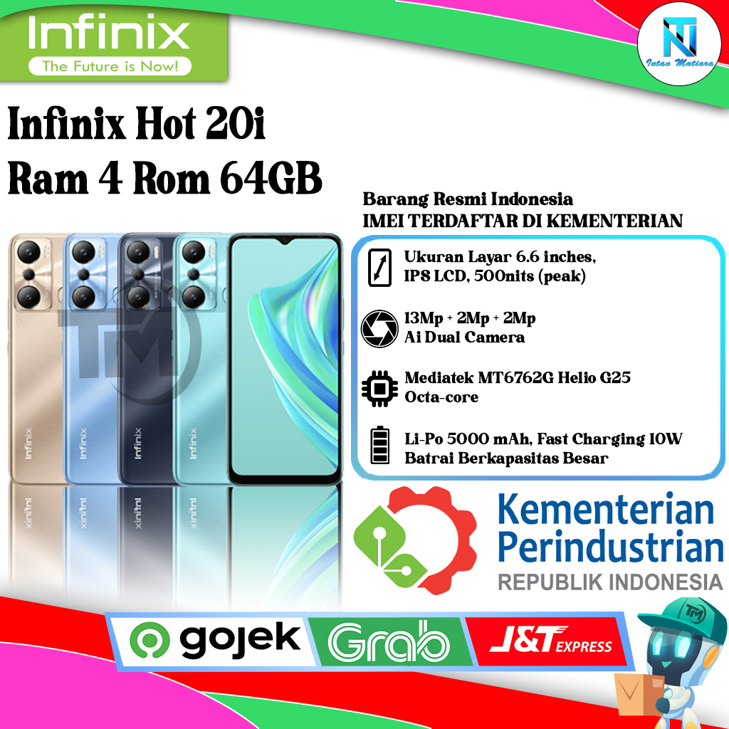 Infinix Hot 20i Ram 4/64GB | Ram 4/128GB