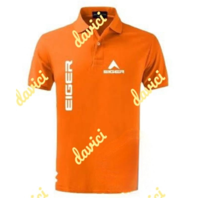 polo shirt distro/ kaos polo Eiger/ baju kerah pria wanita