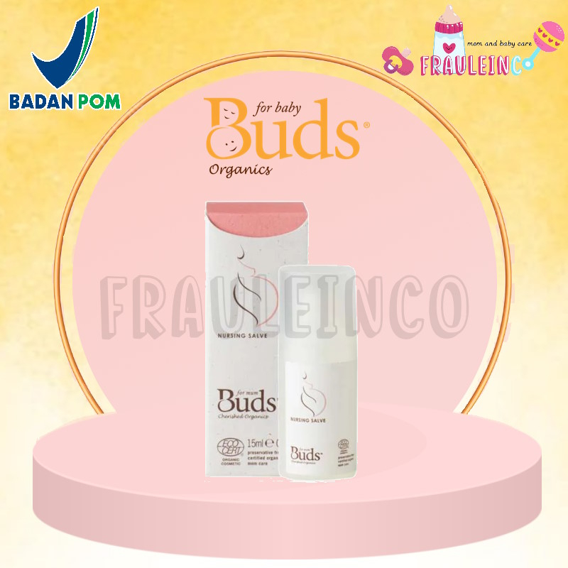 Buds Organics - Nursing Salve 15ml - Krim Puting Organik