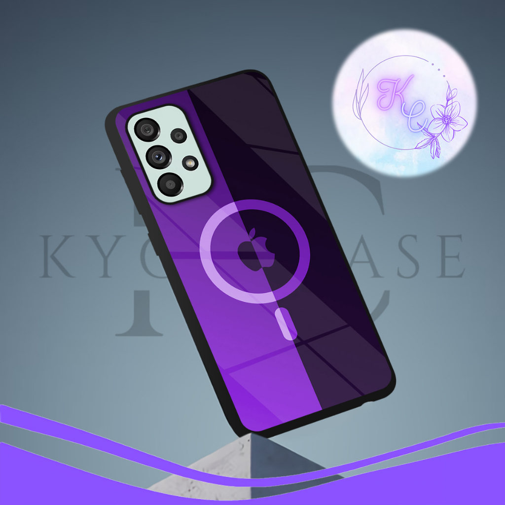 |GG12| KYON CASE SAMSUNG A73 A53 A33 A23 4G 5G GLOSSY KILAU EFEK KACA | BAHAN CASING SOFTCASE & HARD