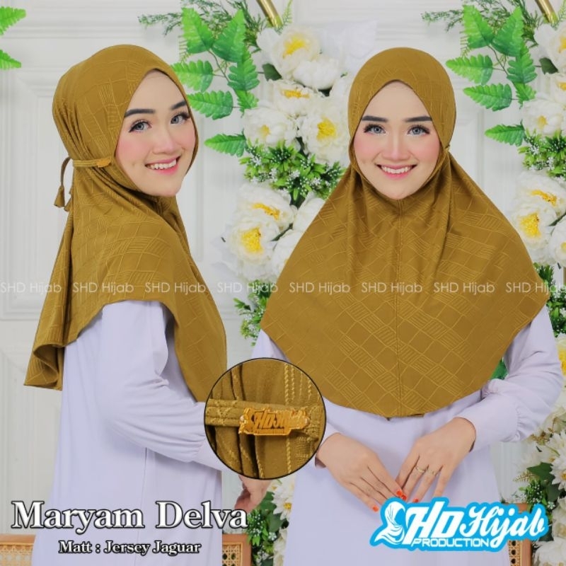 Jilbab Bergo Simple Delva Ori SHD Hijab