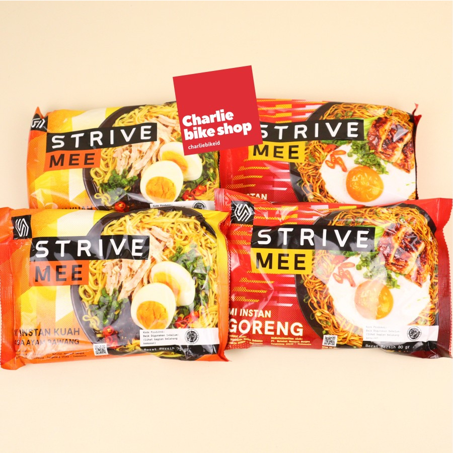 

STRIVE Mee - Mi Instan tanpa MSG dibuat dengan bahan alami