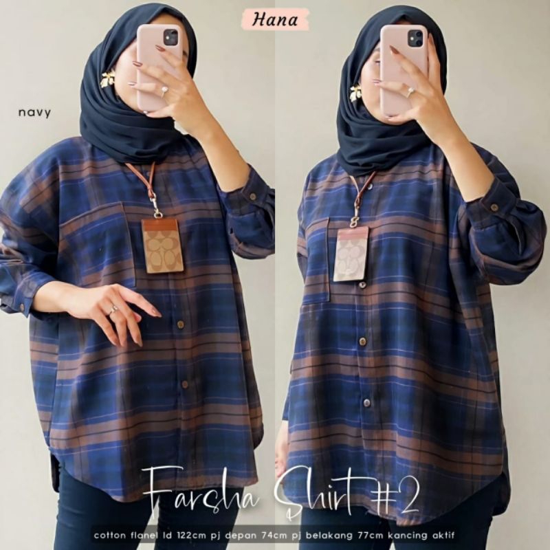 ATASAN KEMEJA FARSHA SHIRT