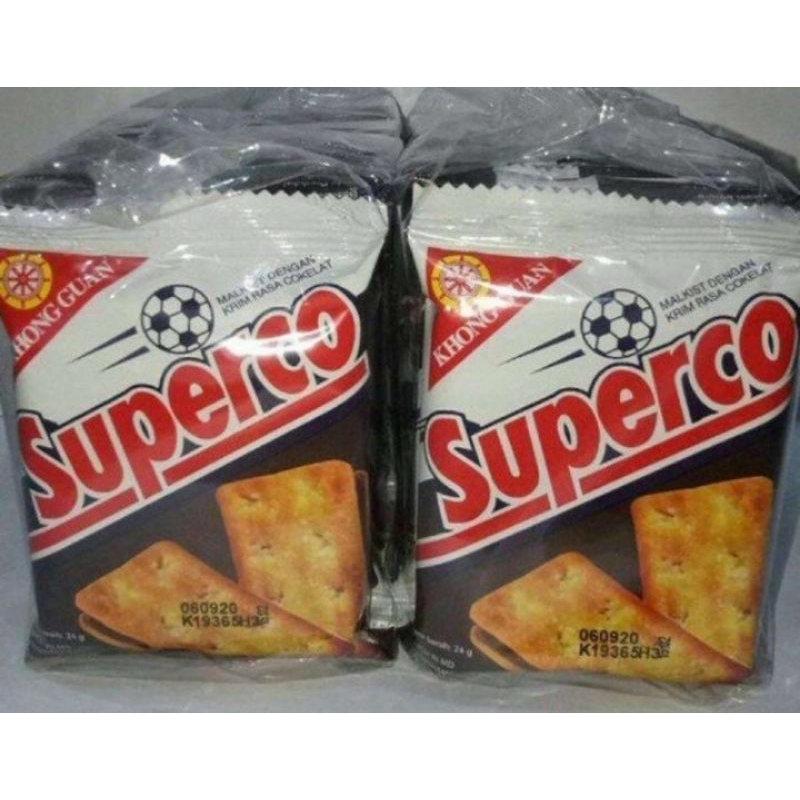 

Biskuit Superco khong guan (1 renceng isi 10pcs) Cemilan enak