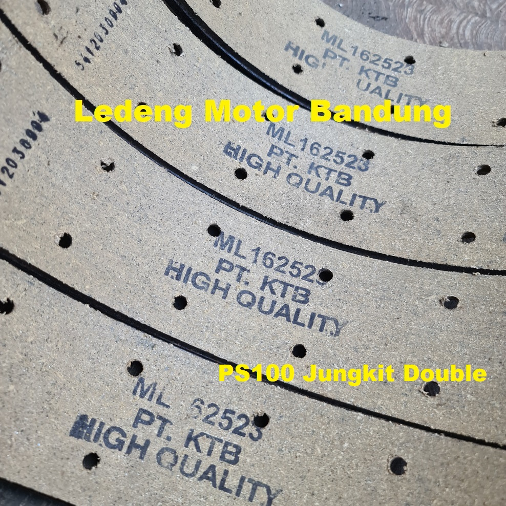 KTB Asli Brake Lining Mitsubishi Colt PS100 Jungkit Double Kampas Rem Original