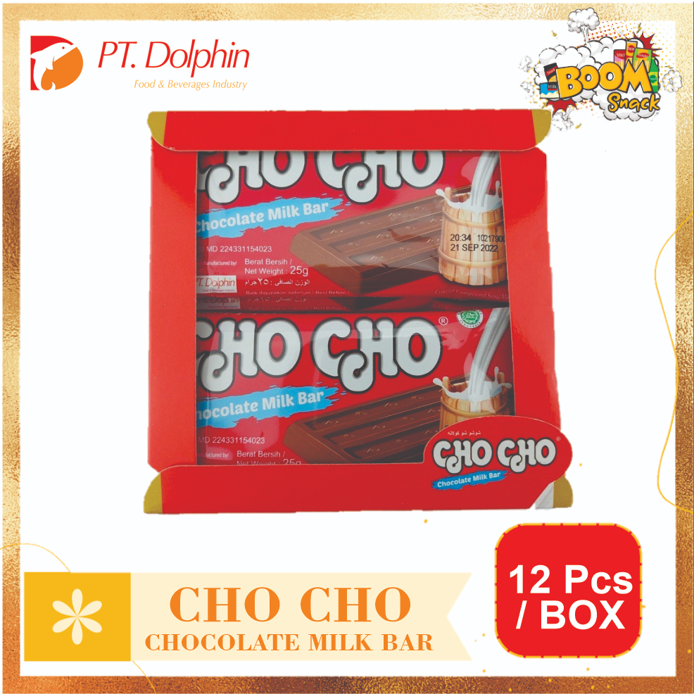 Cho Cho Chocolate Milk Bar 2000an isi 12 Pcs