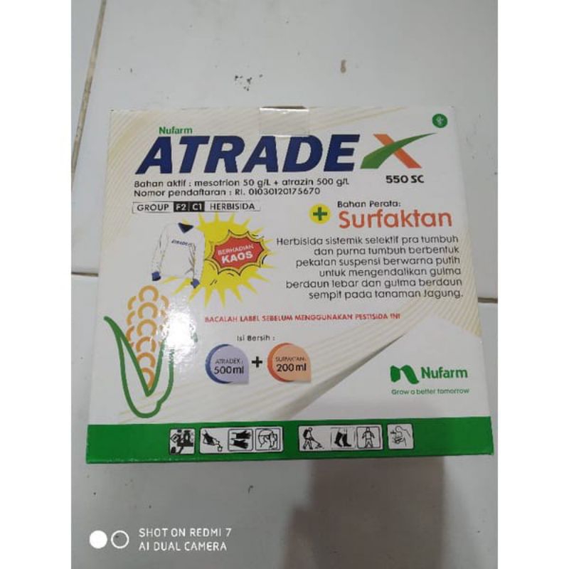 obat pertanian herbisida ATRADEX 500ml