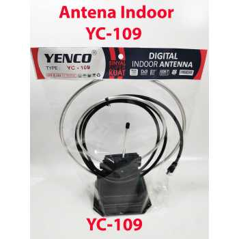 ANTENA indoor TV YENKO YC-109 / ANTENA dalam INDOOR VHF & UHF