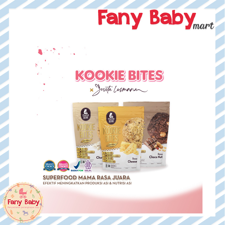 MAMABEAR KOOKIE BITES 150G | DAIRY FREE | GLUTEN FREE | EGG FREE