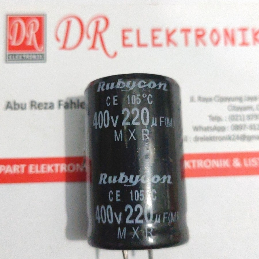 Elco Elko Capasitor Kapasitor 220uf 400v 220 uf 400 400volt 400v volt