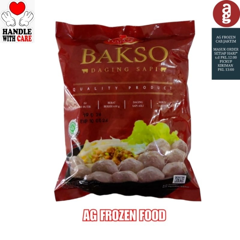 

Hanwe Bakso Sapi Asli isi 50 pcs