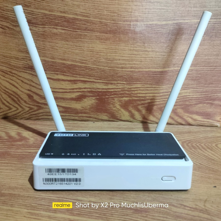 Router TotoLINK N300RT wireless PPPoE Hotspot WiFi Voucheran Toto link - Normal+adaptor