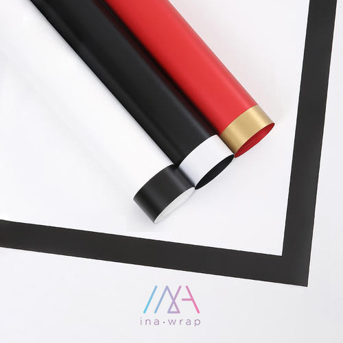 

[5 LBR] Flower wrapping paper/kertas buket bunga cello list warna