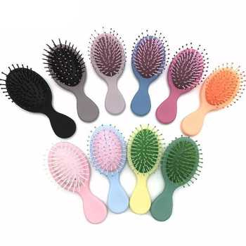 Sisir Rambut Lucu Anti Kusut dan Lepek Bentuk Oval Mini 0911