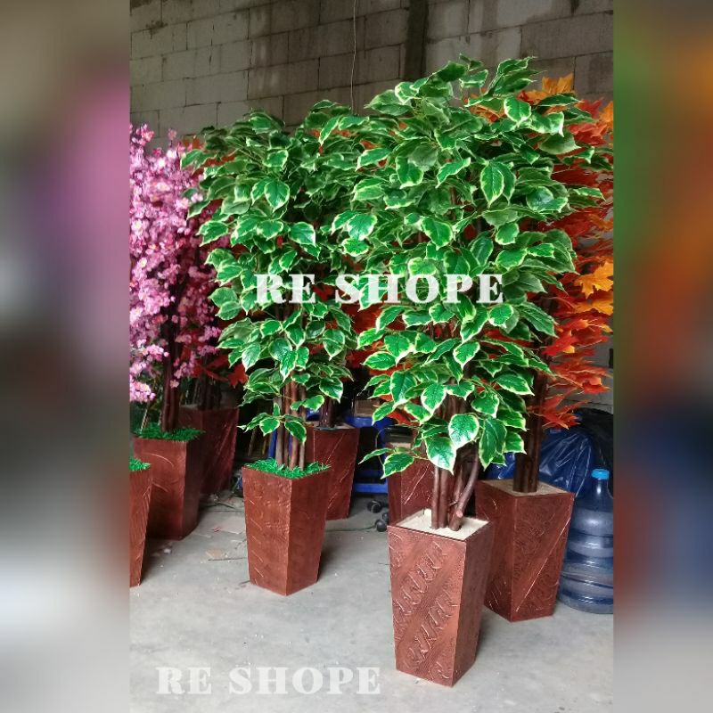 Bunga plastik Tinggi 170cm bunga Hias artificial/pohon plastik simfu