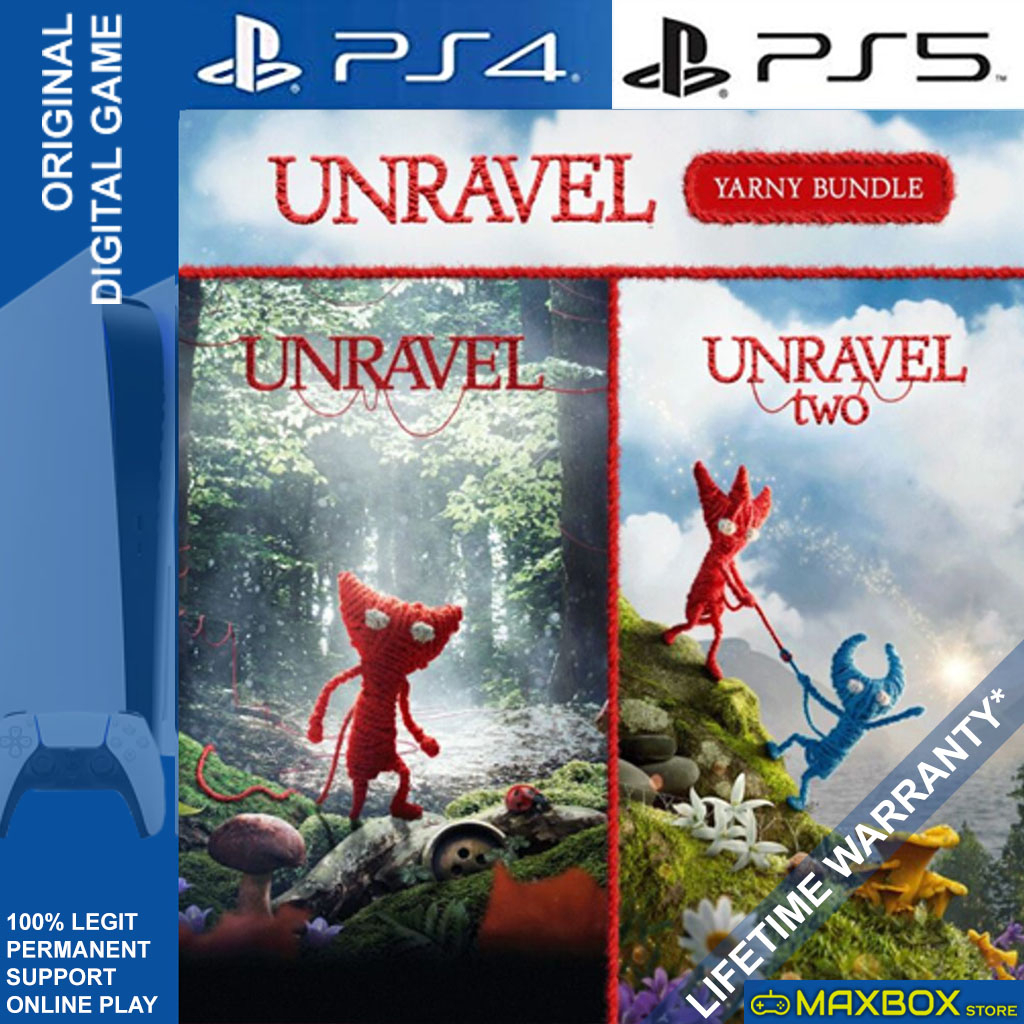 Unravel Yarny Bundle PS4 PS5 Original Game