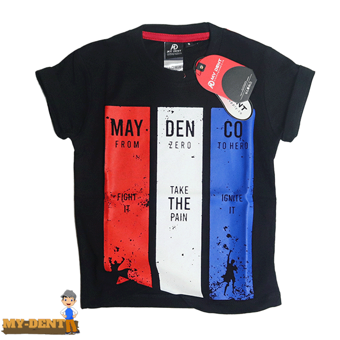 Mydent Baju Kaos Distro Anak Laki Laki Umur 1-7 Tahun Bahan Cotton