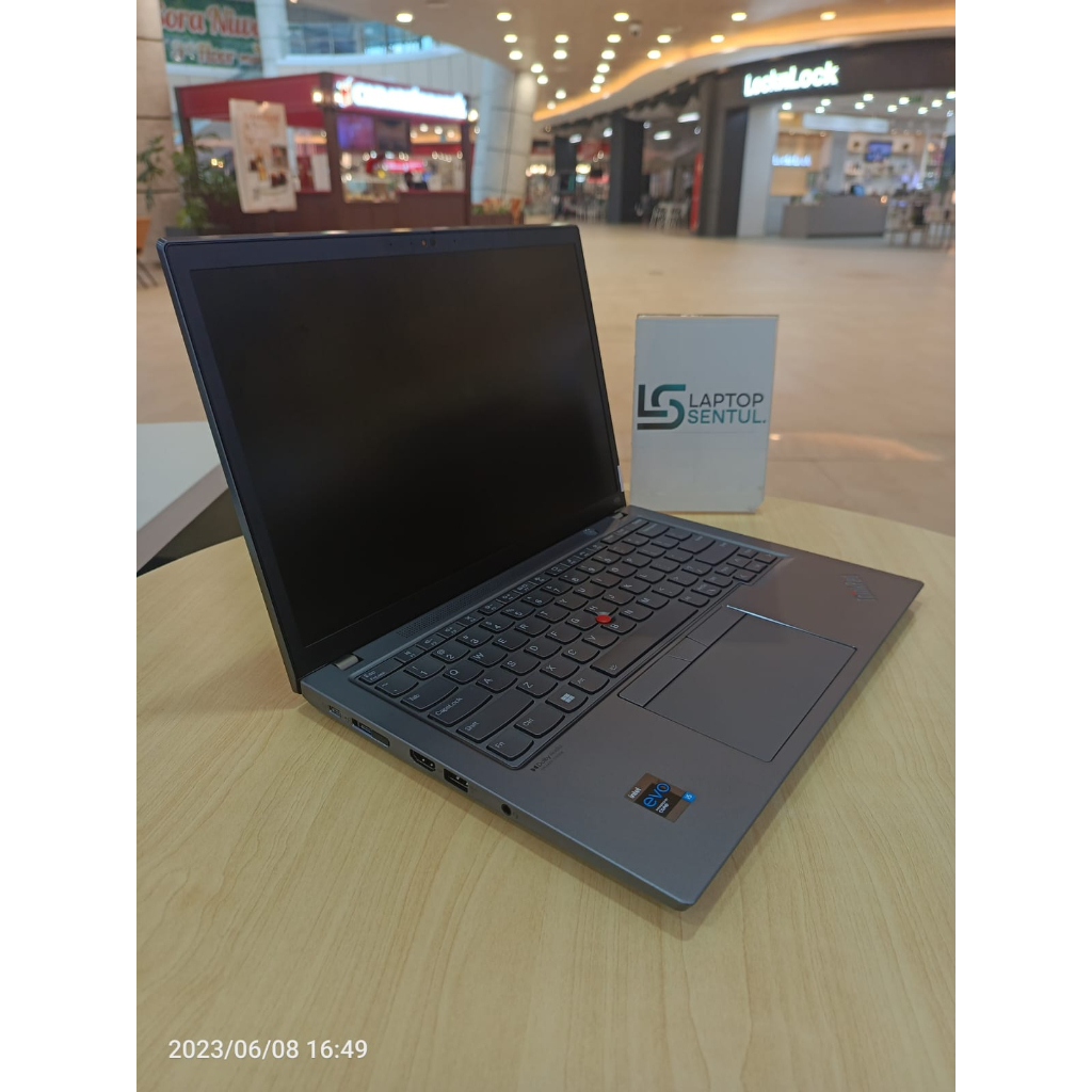 Laptop Lenovo ThinkPad X13 Gen 2 Intel Evo i5 1135G7 16GB 1TB Iris Xe Wuxga Touchscreen Windows 11 Pro Original bergaransi