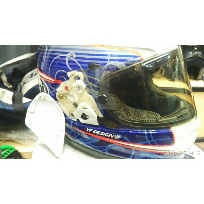 helm fullface arai seken pedrosa blue size s