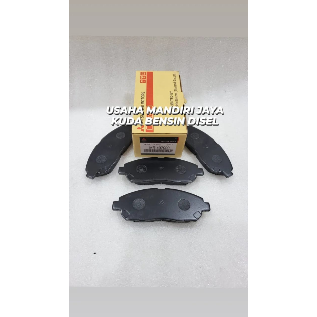 KAMPAS REM DEPAN KUDA DISEL BENSIN BRAKE PAD KUDA MR407900 1SET