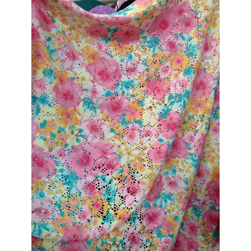 KAIN SPANDEK RAJUT FULL COLOUR
