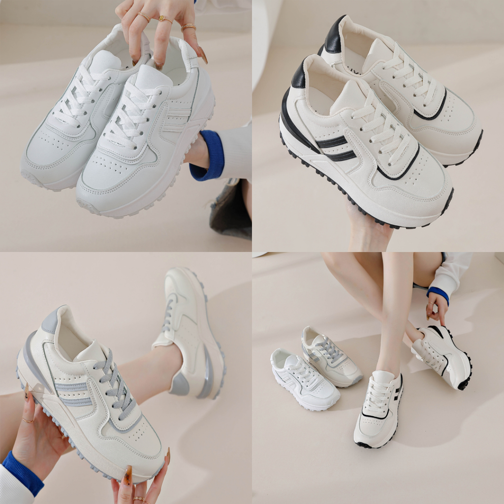 Dokter Sepatu Import - Sepatu Yeri Sneakers Wanita Shoes Sporty Import Premium Quality 1901 - Free Kotak Sepatu!!! Sale!!!