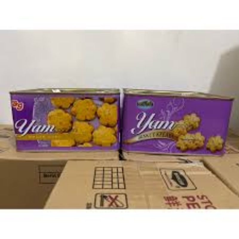 

SG YAM COOKIES / MONSTA YAM COOKIES BISKUIT KELADI KALENG 700GR