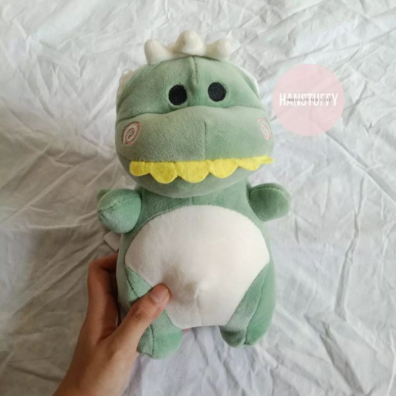 TAS SELEMPANG BAHU MOTIF BONEKA DINO PRELOVED SECOND THRIFT