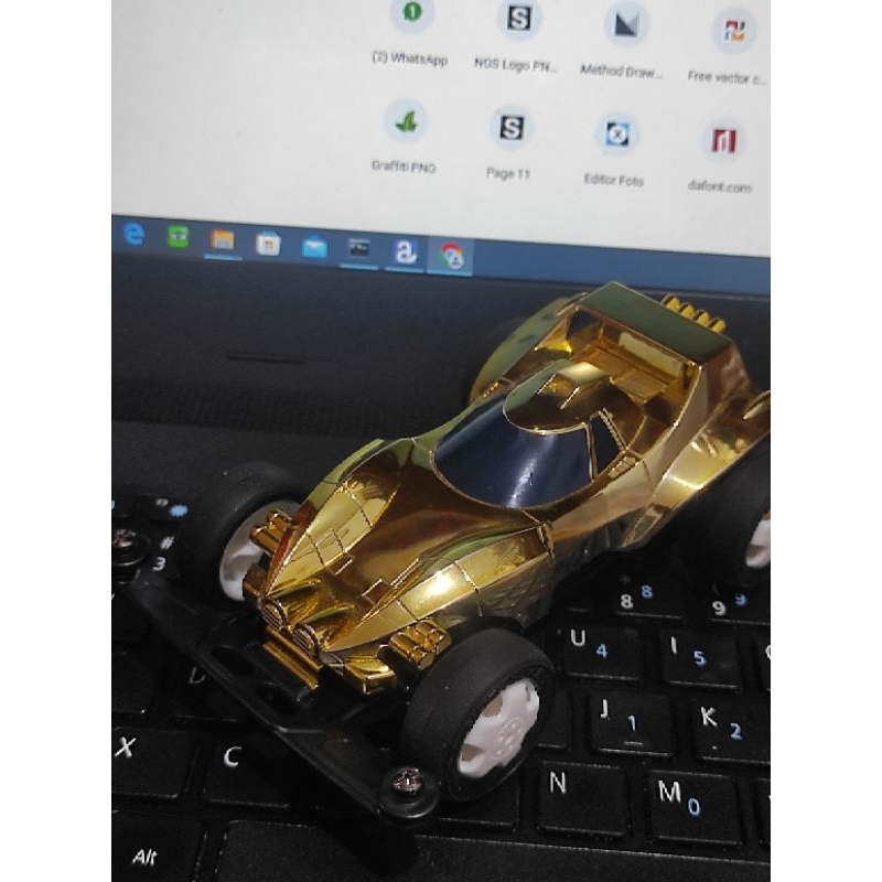 tamiya cannon ball sp gold plate body