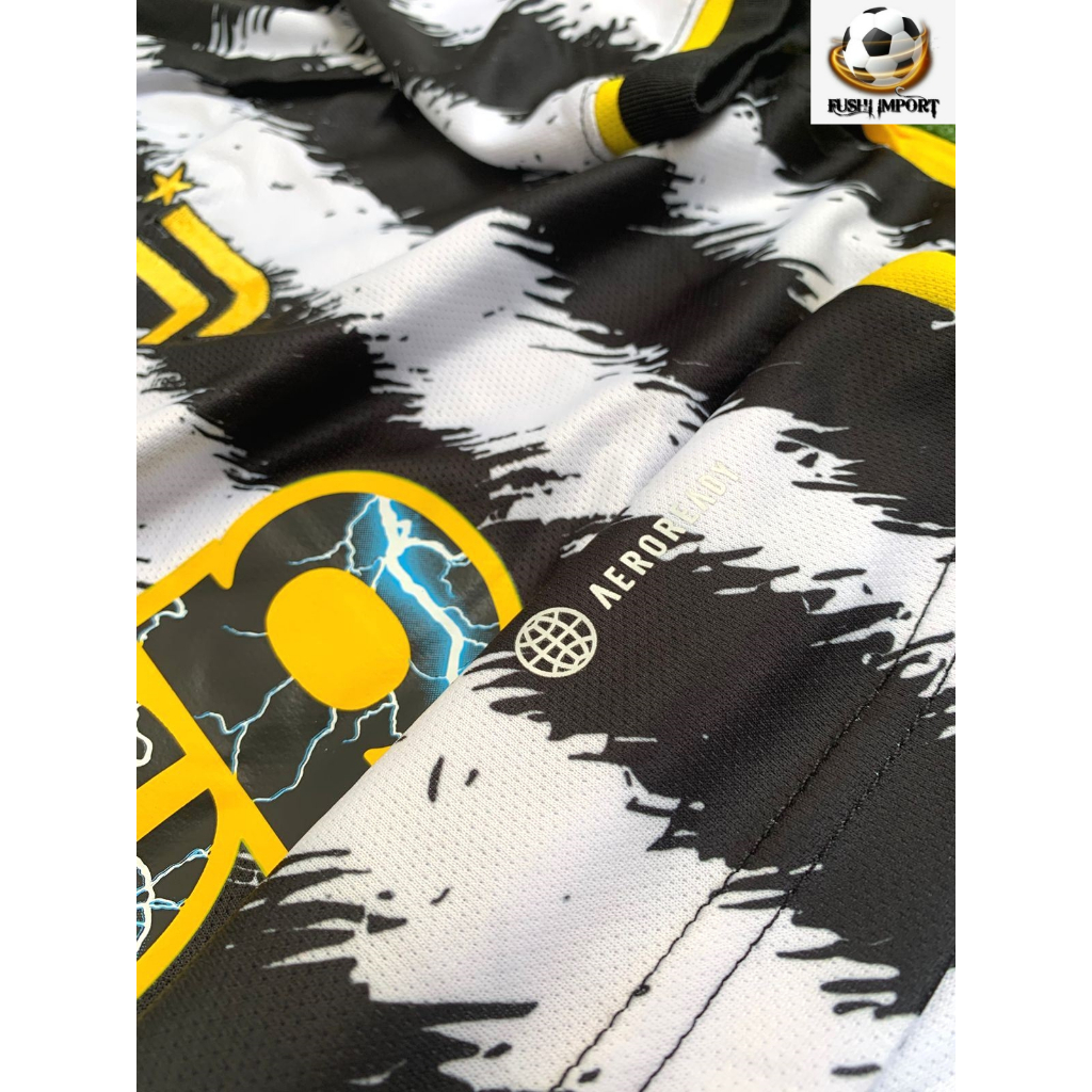 Jersey Baju Bola Juventus Home Full Patch 2023 2024 Grade Ori