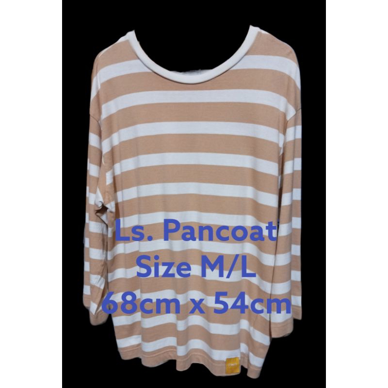 long sleeve Pancoat ori size M fit to L