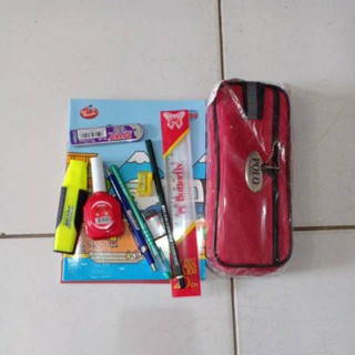 

Paket Alat Tulis Sekolah Lengkap 2 ( Tempat Pensil Kain ) / Souvenir Ulang Tahun