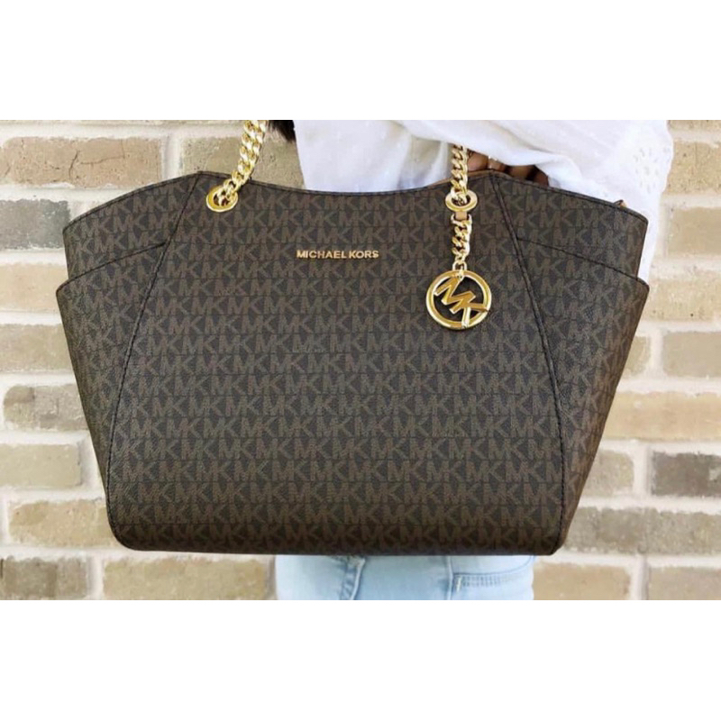 Preloved FREE MINI GOLD Michael Kors Jetset Chain Shoulders ORIGINAL