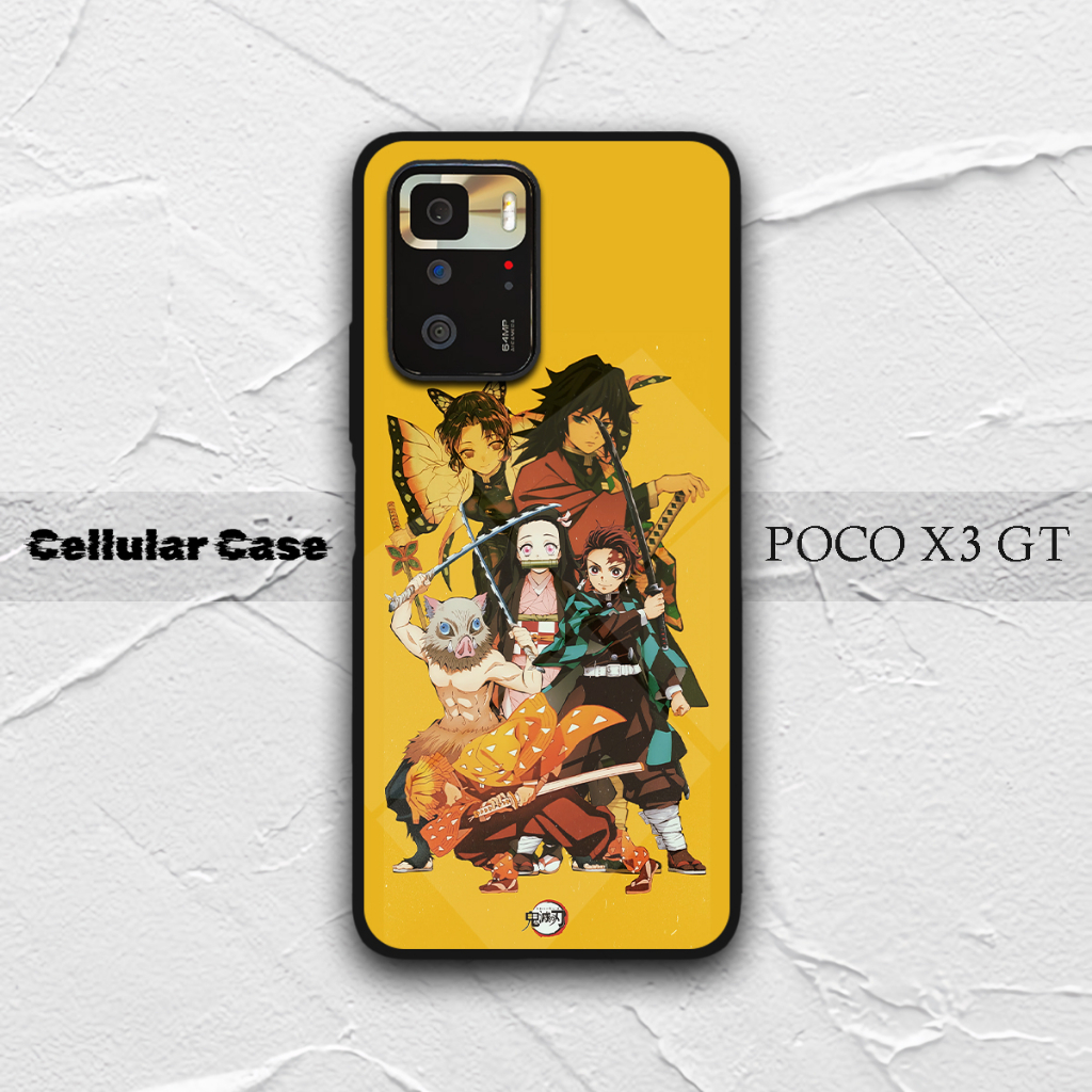 [CS46] Case Gloss Pocophone Poco X3 GT | Casing HP Kilau Efek Kaca | Kesing HP Premium Softcase Hard