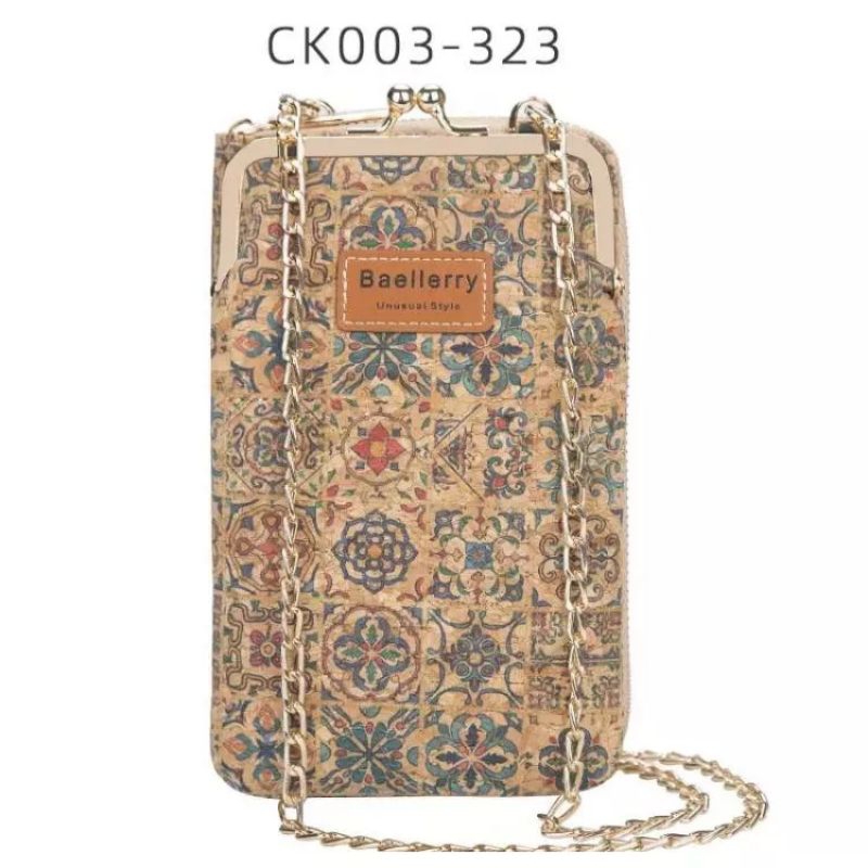 Tas selempang wanita kulit tas hp wanita cewek dompet baelerry