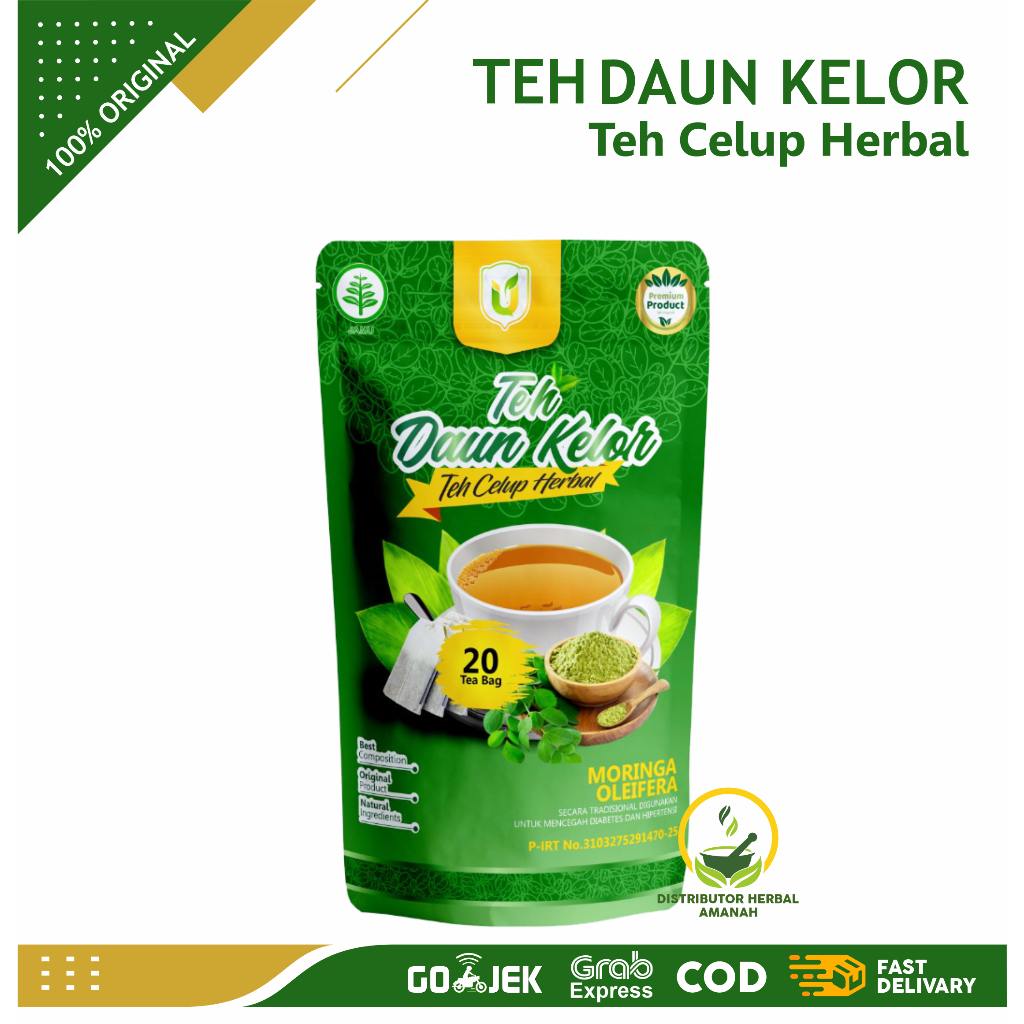 

Teh Celup Daun Kelor Obat Asam Urat Pegal Linu