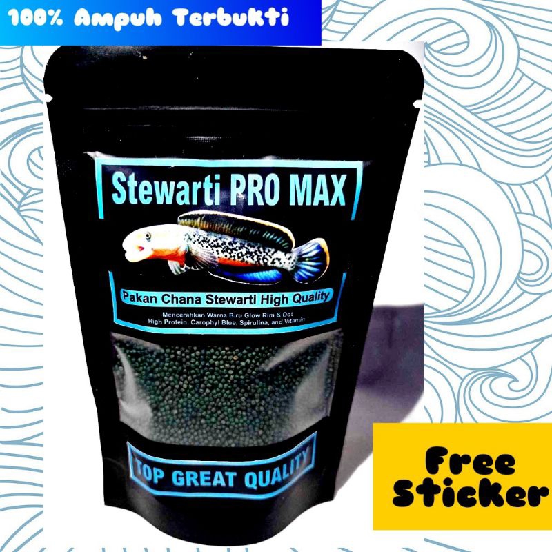 Pakan Chana Stewarti Andrao Blue pulchra