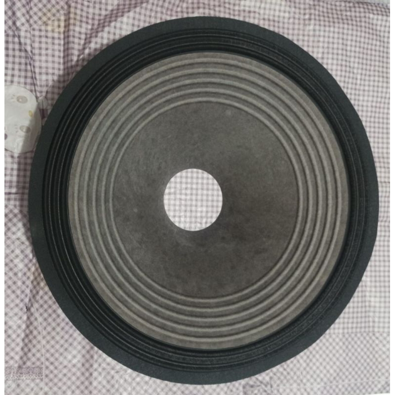 Daun kertas speaker 15inch 15 inch ungu FR3 garis  kulit jeruk halus voice 75mm 3 inch  tinggi 9.5cm